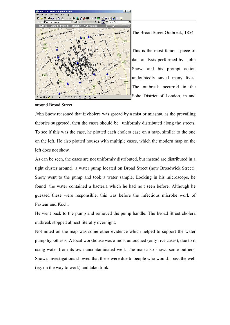高中英语必修五（人教版）高中英语人教必修5素材：John Snow and the Broad Street Cholera Outbreak of 1854第2页