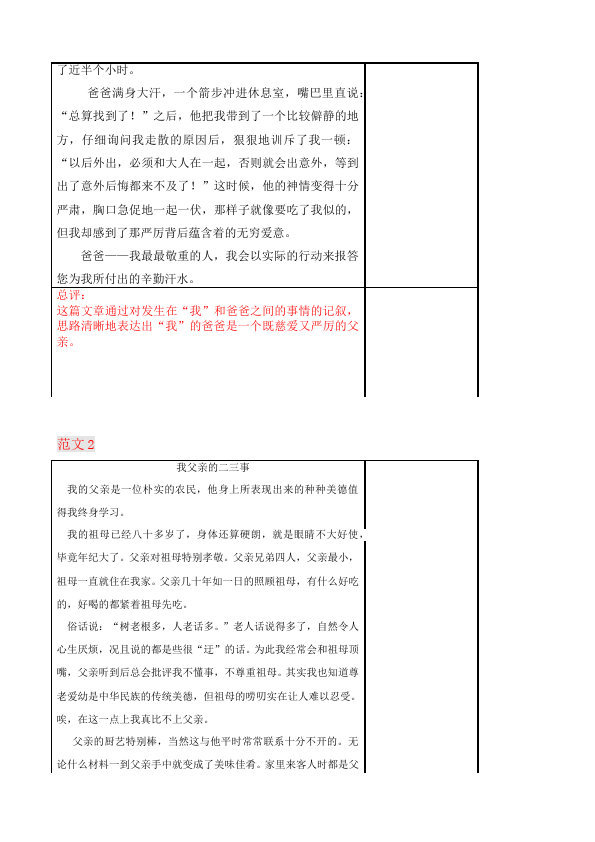 初一上册语文新语文公开课《写作:思路要清晰》教学设计教案第5页