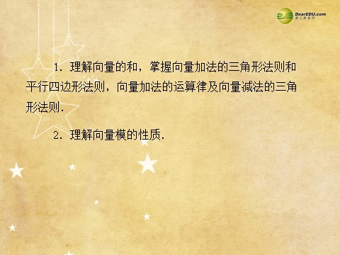 高中数学必修四2.2.1 向量加法、减法运算及其几何意义同步辅导与检测课件 新人教A版必修4第3页