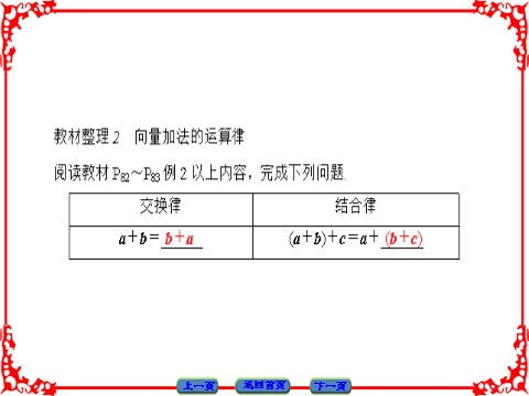 高中数学必修四 平面向量 2.2.1 第7页