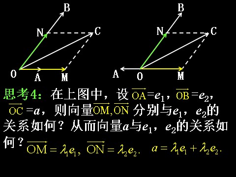 高中数学必修四2.3.1-2平面向量的基本定理及坐标表示）第9页