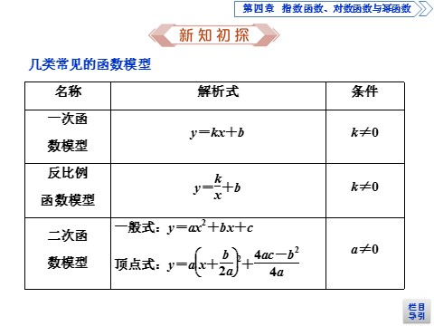 高中数学新B版必修二册4.6　函数的应用(二)第4页