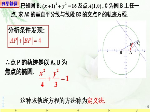 高中数学新A版选修一册3.1  椭圆 (3)第10页