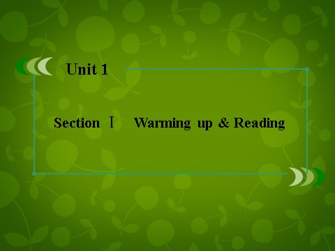 高中英语必修二（人教版）高中英语 unit1 section1 Warming up & Reading课件 新人教版必修2第3页