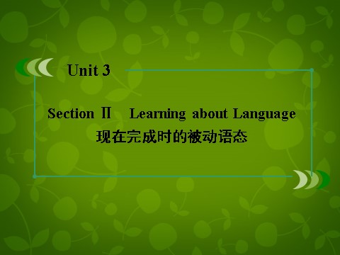 高中英语必修二（人教版）高中英语 unit3 section2 Learning about Language课件 新人教版必修2第3页