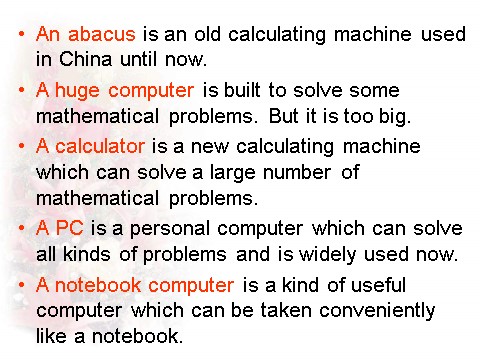 高中英语必修二（人教版）pep英语必修2课件_UNIT 3 Computers warming up & reading第6页