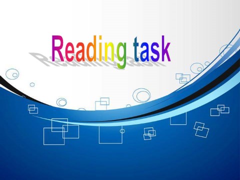 高中英语必修四（人教版）Reading task第3页