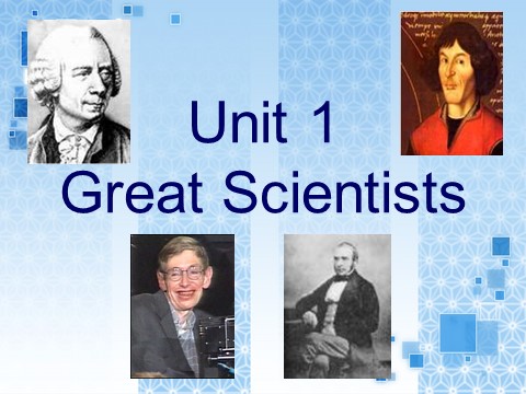 高中英语必修五（人教版）必修五 Unit 1 Great scientists-Warming up & reading[课件](1)第1页