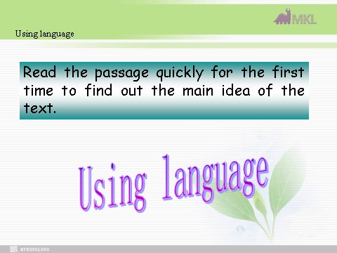 高中英语必修五（人教版）必修五 4.4《Unit 4 Making the news》 第5页