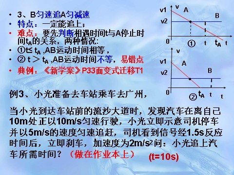 高中物理必修一第2章 专题3   追及相遇问题 1第7页