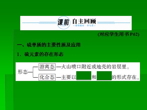 高中化学 必修一2014届高考化学一轮复习名师讲解课件：第四章 非金属及其化合物4-3 硫及其化合物  93 张PPT第3页