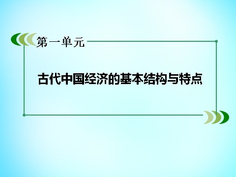 高中历史必修二高中历史 第一单元 第4课 古代的经济政策课件 新人教版必修2第2页