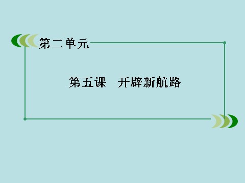 高中历史必修二高中历史（人教版）必修2课件：第5课开辟新航路第3页