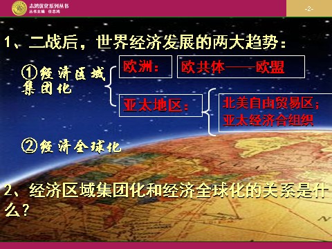 高中历史必修二高中历史（人教版）必修二 【课件】第23课：世界经济的区域集团化 设计一第2页