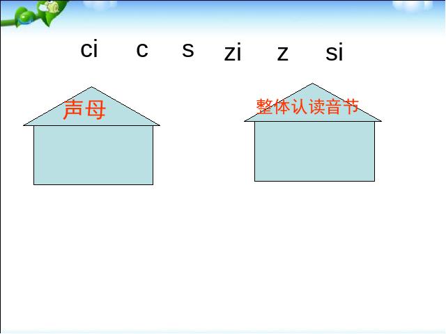 一年级上册语文汉语拼音zcsPPT教学自制课件(语文)第7页