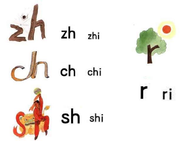 一年级上册语文汉语拼音zhchshr语文公开课第7页