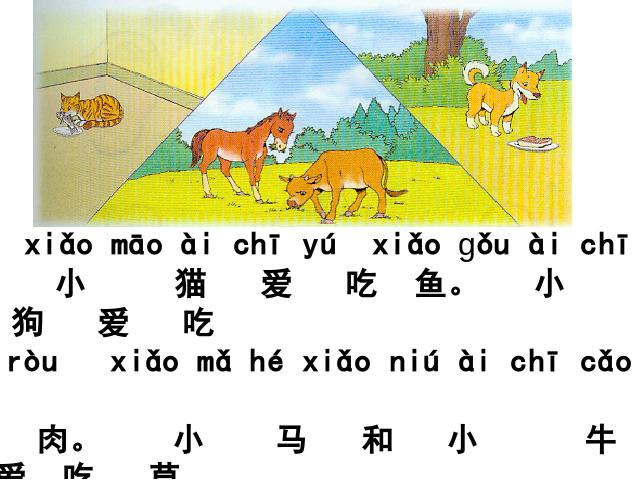 一年级上册语文语文汉语拼音aoouiuppt比赛获奖教学课件第10页