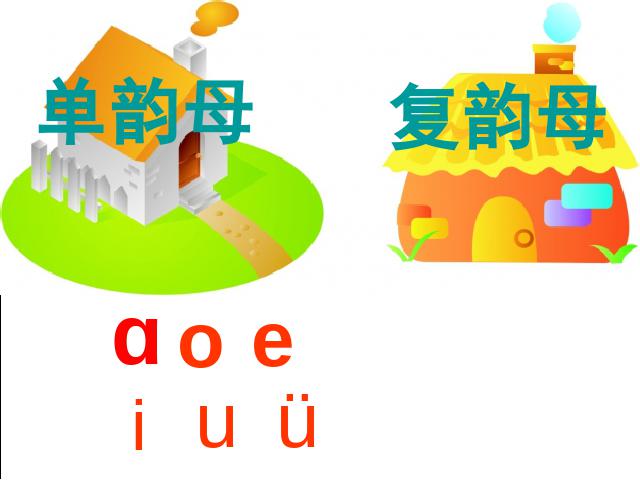 一年级上册语文汉语拼音aoouiu语文公开课第1页