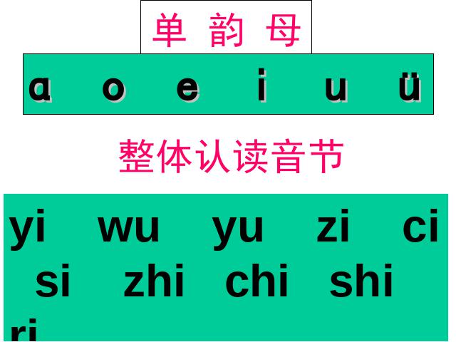 一年级上册语文《汉语拼音复习》(2016新语文)第4页