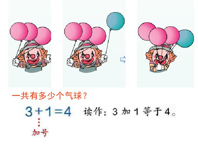 一年级上册数学(人教版）《1-5加法》(数学)第4页