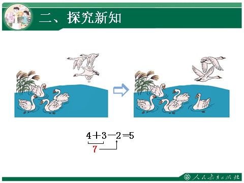 一年级上册数学(人教版）加减混合计算1第4页