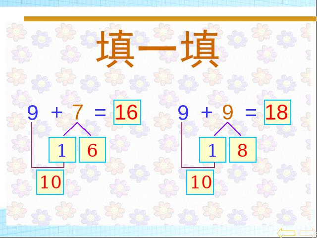 一年级上册数学(人教版）新数学优质课《5、4、3、2加几》下第6页