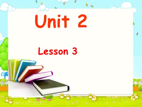 一年级上册英语（SL版）Unit 2 Face Lesson 3 课件1第1页