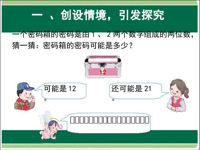 二年级上册数学（人教版）数学广角搭配(一):简单的排列ppt比赛获奖教学课件第2页