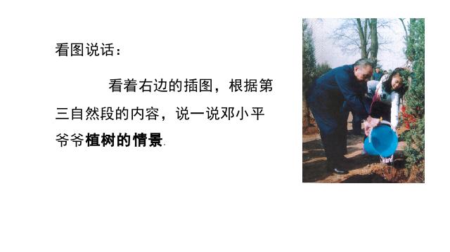 二年级下册语文《4.邓小平爷爷植树》(新语文)第10页