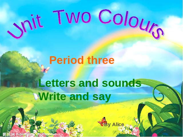 三年级上册英语(PEP版)《unit2:Colours第三课时》PEP英语公开课第2页