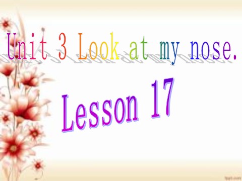 三年级上册英语（精通版） Lesson 17 课件3第1页