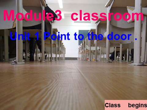 三年级上册英语（外研三起点）Module 3Unit 1 Point to door.》PPT课件 (2)外研三年级起点三年级上册《第1页
