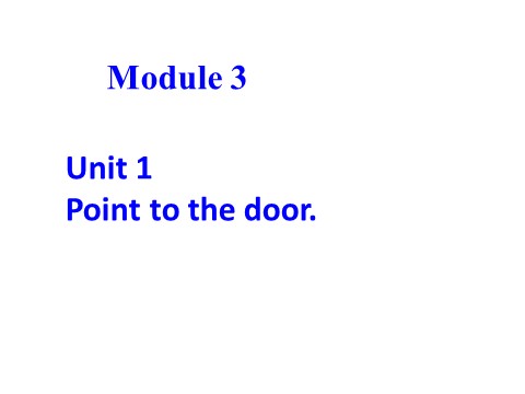 三年级上册英语（外研三起点）M3U1 课件第3页
