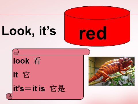 三年级上册英语（外研三起点）Module 4 Unit 1 It is red 课件第6页
