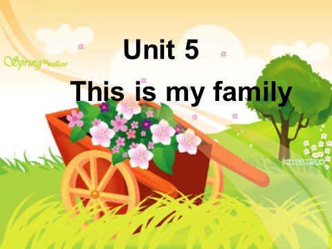 三年级上册英语（湘少版）湘少版英语三上《Unit 5 This is my family》ppt课件6第2页