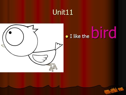 三年级上册英语（湘少版）湘少版英语三上《Unit 11 I like the bird》ppt课件1第2页