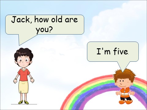 三年级上册英语（科普版）Lesson 5 How old are you 课件第3页