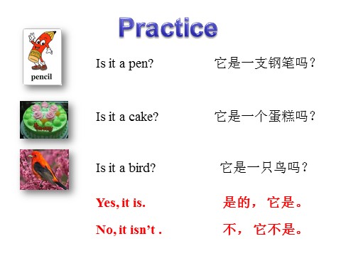 三年级上册英语（科普版）Lesson 7 Is it a bird 课件第9页