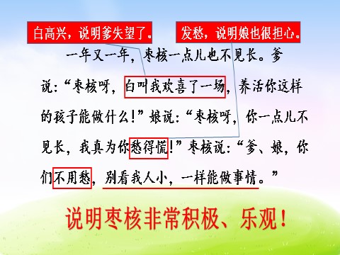 三年级下册语文（新人教版）28 枣核第7页