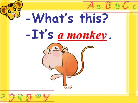 三年级下册英语（外研版三起点）外研版英语精品Module2 Unit1 They're monkeysppt课件第9页