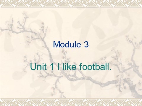 三年级下册英语（外研版三起点）精品Module3 Unit1 I like footballppt课件第6页
