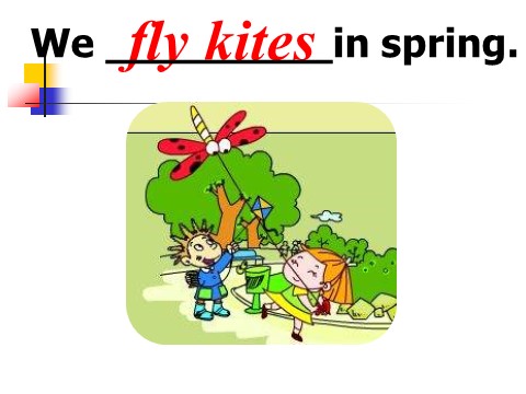 三年级下册英语（外研版三起点）教学Module 7 We fly kites in springppt课件第10页