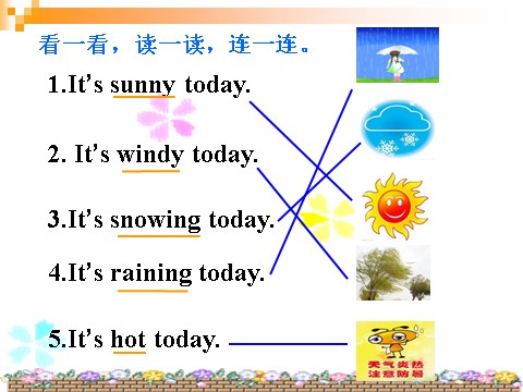 三年级下册英语（外研版三起点）Unit2 It's warm todayppt课件(外研版)第7页