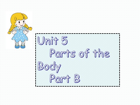 三年级下册英语（闽教版）Unit 5 Parts of the Body  Part B 课件3第1页