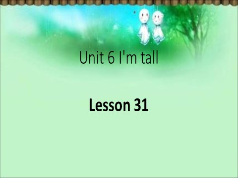 四年级上册英语（精通版） Lesson 31 课件3第1页