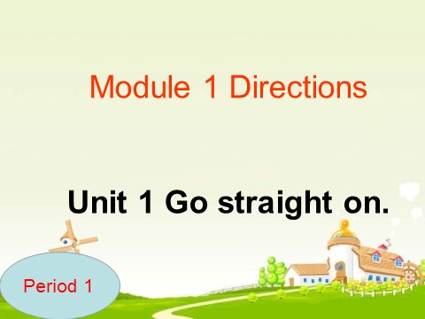 四年级上册英语（外研三起点）Module 1 Unit 1 课件 1_2第1页