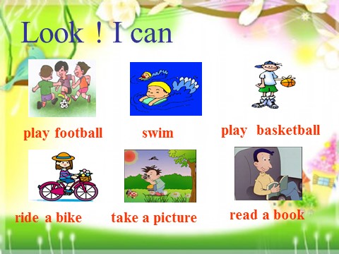 四年级上册英语（外研三起点）Unit 2 Can Sam play football 课件 1第2页