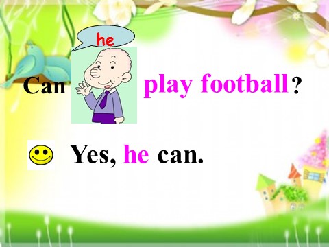 四年级上册英语（外研三起点）M5U2 Can Sam play football？ 第7页