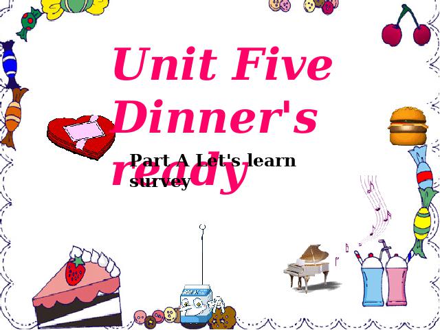 四年级上册英语(PEP版)PEP英语《Dinner's ready》教研课第1页