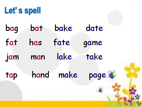 四年级上册英语(PEP版)A lets spell第3页